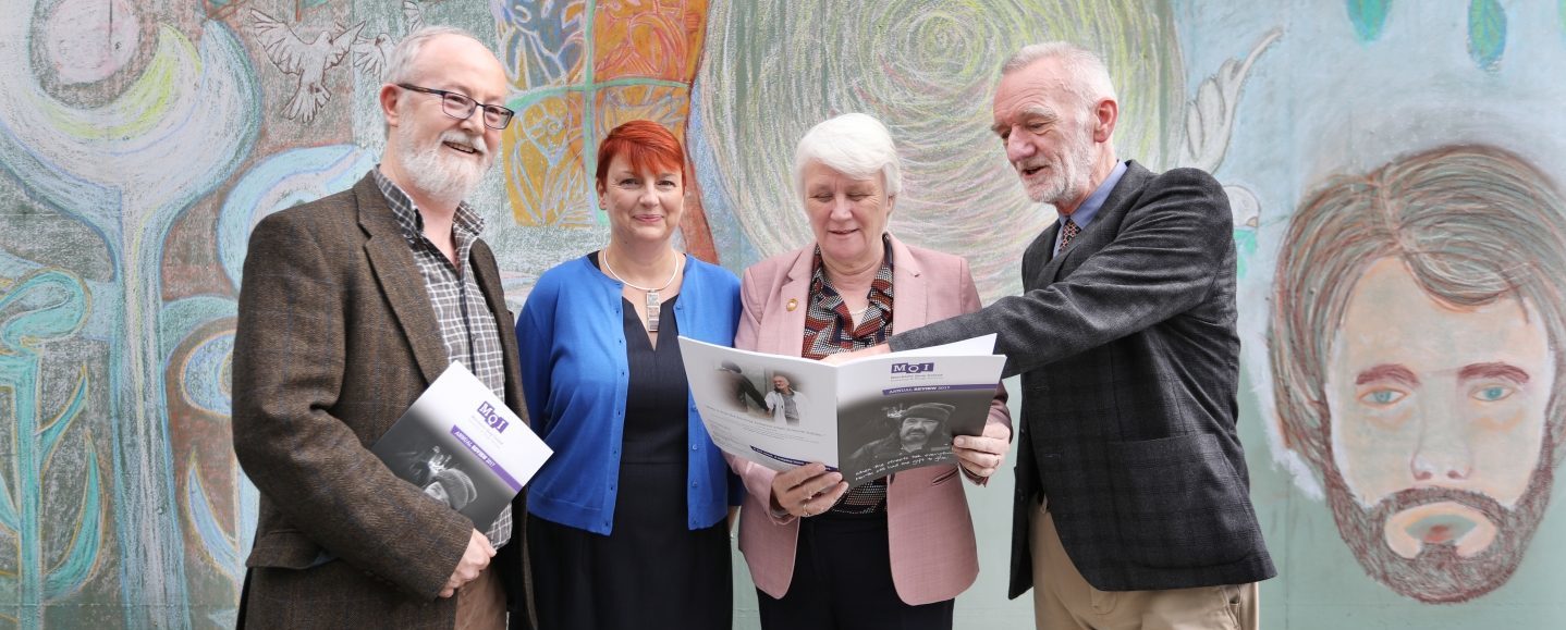 <p>MQI are delighted to announce that our 2017 Annual Review has been launched. Our Annual Review was launched by Minister of State for Health Promotion and the National Drugs Strategy Catherine Byrne. This was also a special occasion as we celebrated the immense contribution our CEO Tony Geoghegan, who is retiring later this year, has made to MQI in the last 30 years.
Some of the statistics in the review showed:</p> MQI provided 13,301 supportive interventions, helping people to access healthcare, accommodation, drug treatment, training, and welfare supports.
There continued to be a significant increase in the number of people accessing MQI’s healthcare services, with the total almost doubling in two years.
2,583 people attended MQI’s Health Promotion Unit in 2017, helping minimise harm to active drug users.
Almost 2,000 people used emergency shelter at MQI’s Night Café.
170 people went through MQI’s detox and rehabilitation services. <p>The review took place at Falitú, which is where MQI first operated as a drop-in centre at the back of Franciscan Friary on Merchant's Quay.
Speakers included Fr. Gabriel Kinahan OFM, Fr. Aidan McGrath OFM Provincial and Fergal Black of the Irish Prison Service, the later of who presented retiring CEO Tony Geoghegan with an original 19th century key to Mountjoy Prison. You can view the Annual Review here.
Check out some of the pictures of the event by clicking the slider below! </p> NO_FEE_0211_MQI_Homeless_and_Drugs_Services_report-1-e1537190807661